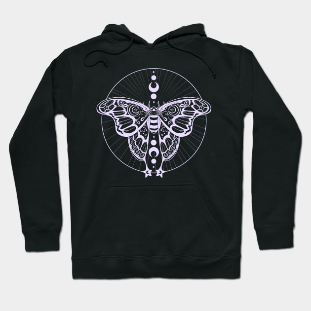 Moth Hoodie by jekylldraws